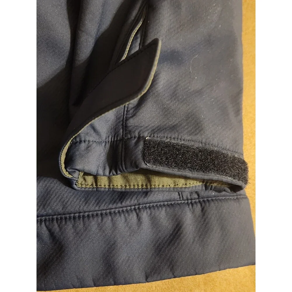Outdoor Research Men Size Medium softshell Full Zip navy blue color Jacket